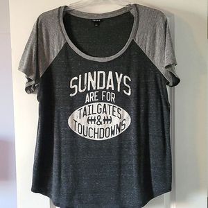 Torrid 1X short sleeve top